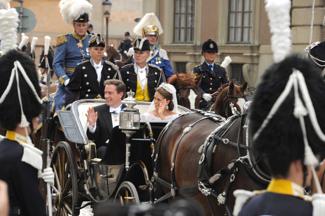 Die Heirat von Prinzessin Madeleine von Schweden und Chris O'Neill - Bildquelle:  +++(c) dpa - Bildfunk+++Verwendung weltweit