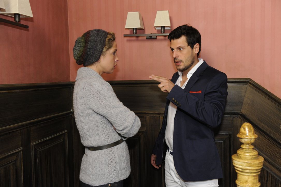 Wie wird es mit Luca (Manuel Cortez, r.) und Nina (Maria Wedig, l.) weitergehen? - Bildquelle: SAT.1