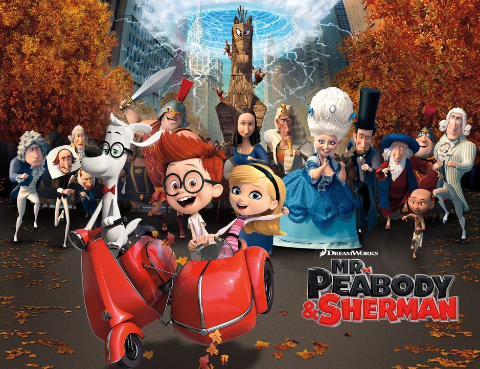 DIE ABENTEUER VON MR. PEABODY & SHERMAN - Artwork - Bildquelle: 2014 DreamWorks Animation, L.L.C.  All rights reserved.