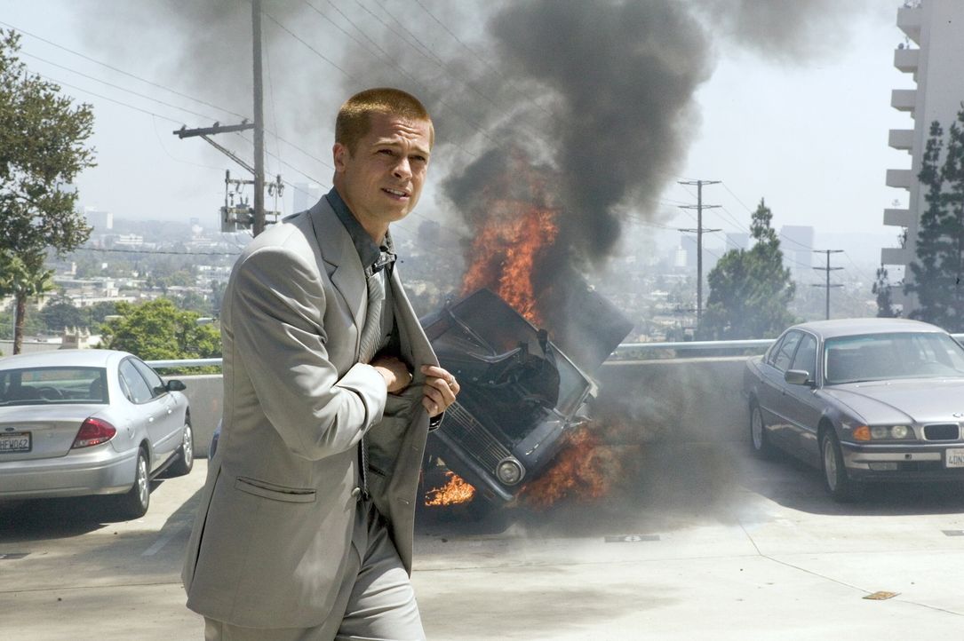 Lässt sich von nichts und niemanden aufhalten: Rusty Ryan (Brad Pitt) ... - Bildquelle: Warner Bros. Television
