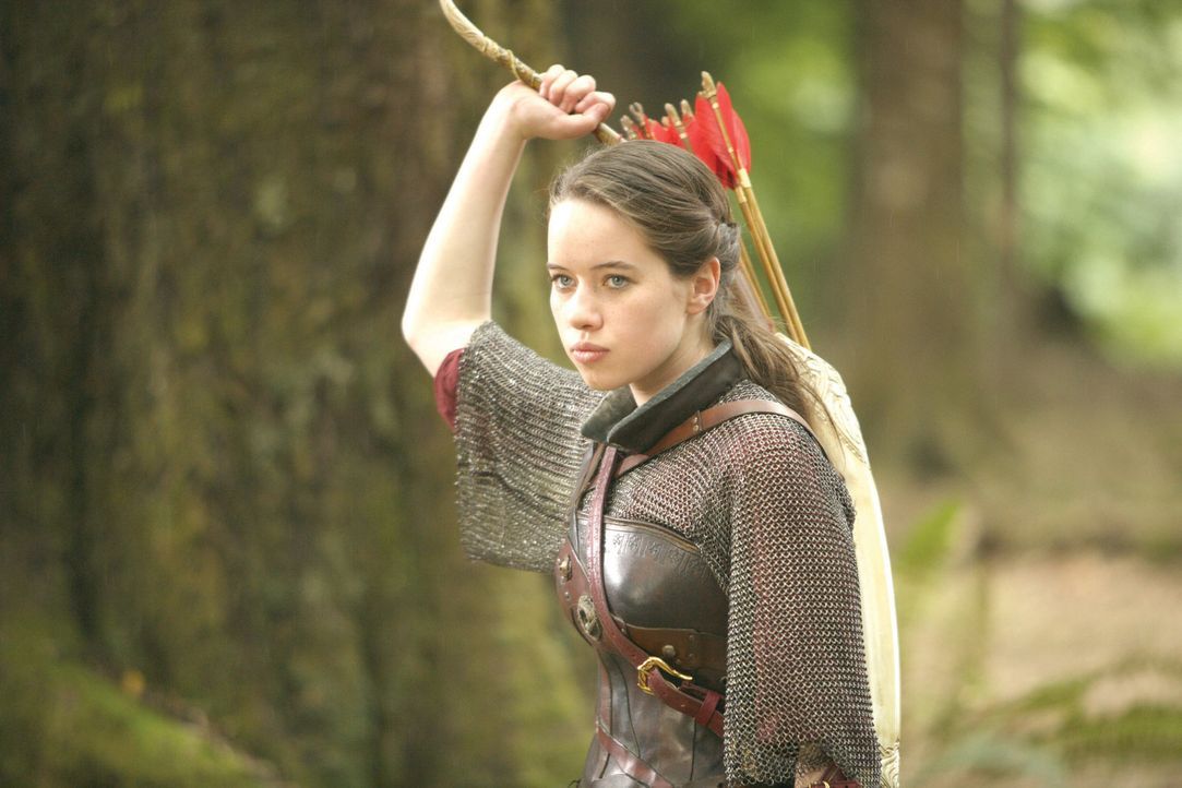 Muss sich auf dem Schlachtfeld bewähren: Bogenschützin Susan (Anna Popplewell) ... - Bildquelle: Disney - ABC - ESPN Television