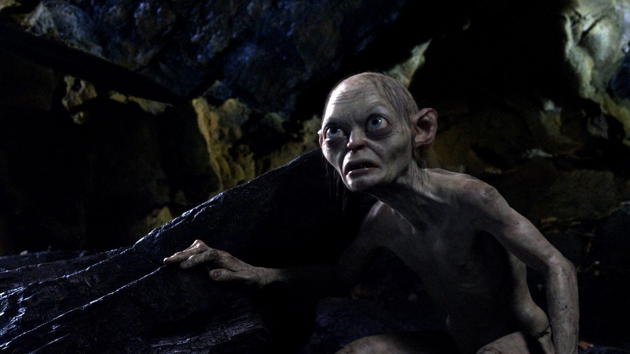 Wird Bilbo Gollum (Bild) töten? - Bildquelle: 2012 METRO-GOLDWYN-MAYER PICTURES INC. AND WARNER BROS.ENTERTAINMENT INC. ALL RIGHTS RESERVED.