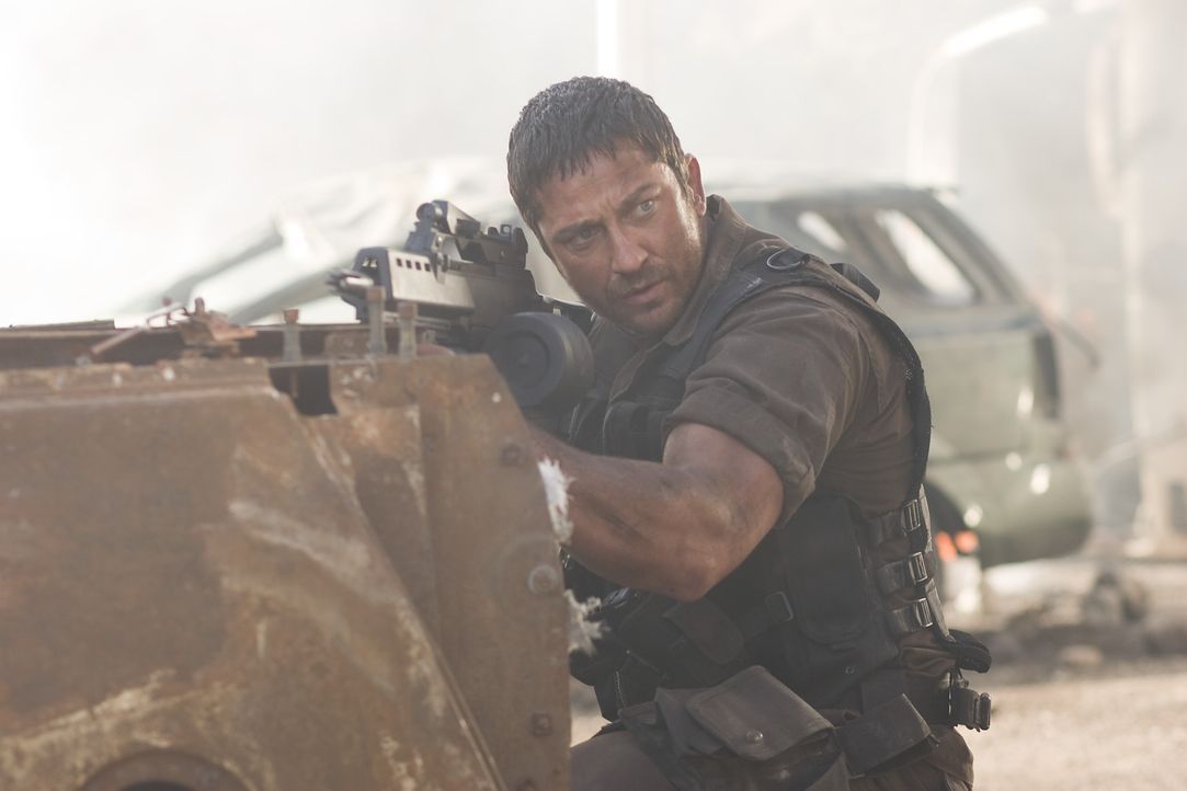 In einem gnadenlosen Kampf ums Überleben: Kable (Gerard Butler) - Bildquelle: TM & Copyright   Lakeshore Entertainment Group. LLC. and Lionsgate. All rights reserved.