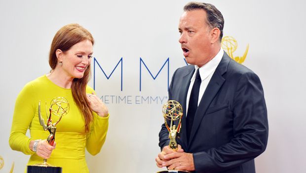 emmy-awards-julianne-moore-tom-hanks-12-09-23-getty-AFP - Bildquelle: getty-AFP