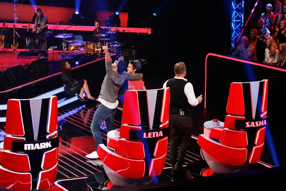 The-Voice-Kids-s04e01-Lukas-SAT1-Richard-Huebner - Bildquelle: SAT.1/ Richard Huebner