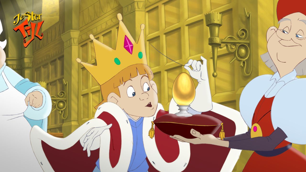 Der kleine König Rupert ahnt nicht, dass dies eine quicklebendige Geburtstagsüberraschung wird ? - Bildquelle: Capella Films International