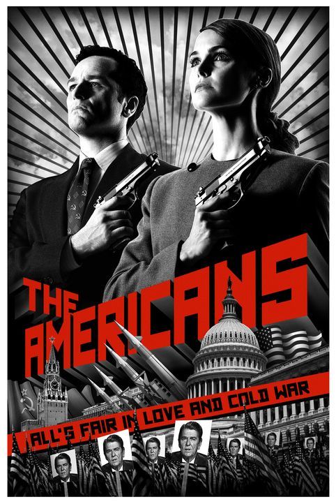 (1. Staffel) - The Americans - Plakatmotiv - Bildquelle: 2013 Twentieth Century Fox Film Corporation and Bluebush Productions, LLC. All rights reserved.