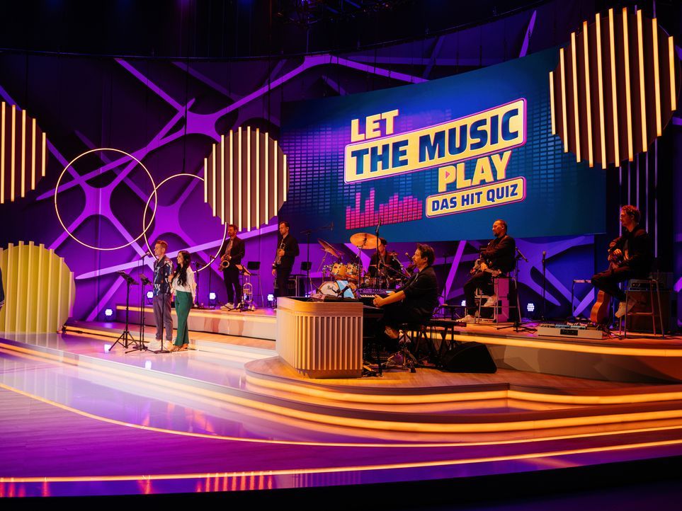 Let the music play - Das Hit Quiz - Bildquelle: Stefan Neumann SAT.1 / Stefan Neumann