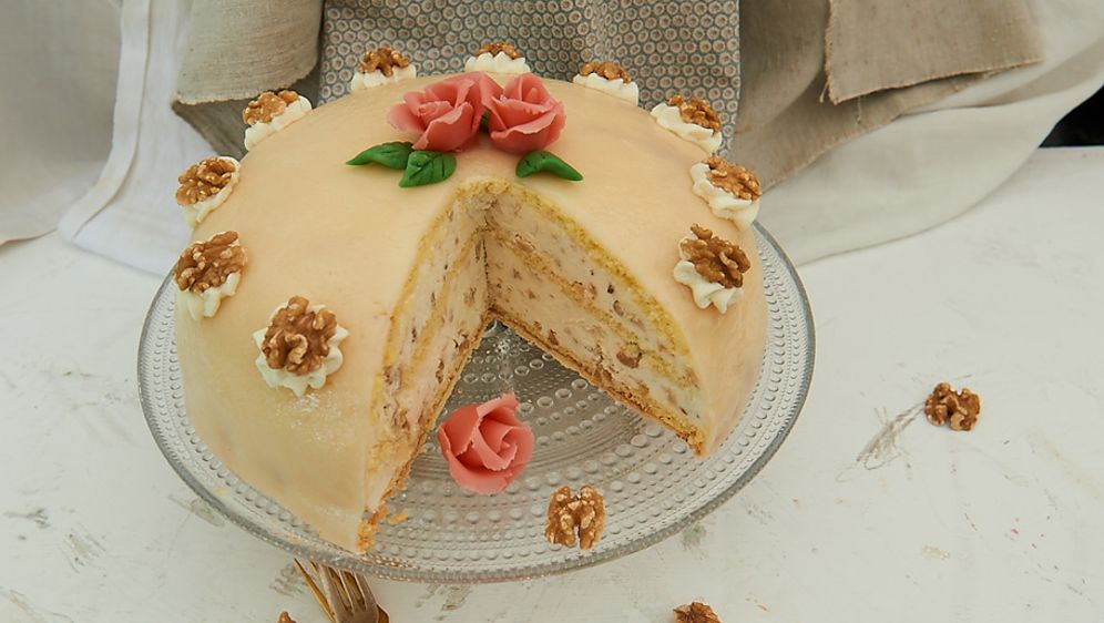 Torte lübecker backen marzipan Mohn