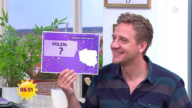 Frühstücksfernsehen - Video - Welcher Nachname ist wo am ...