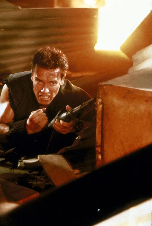 Wieder einmal muss sich John (Arnold Schwarzenegger) aus einer schier ausweglosen Situation befreien ... - Bildquelle: Warner Brothers International Television Distribution Inc.
