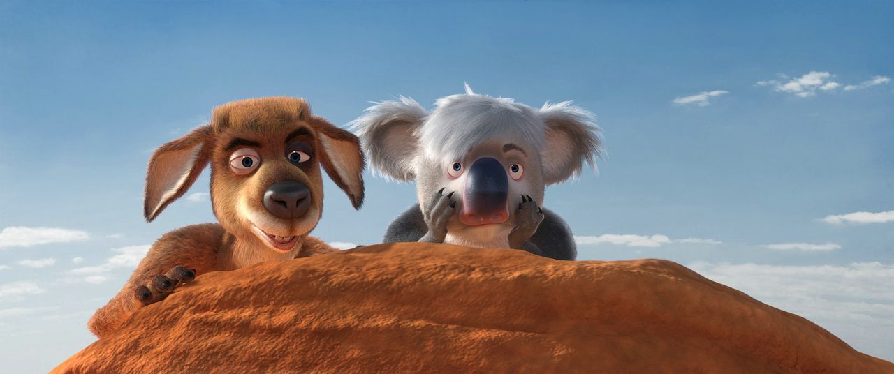 So ganz sind sich Toby (l.) und Ken (r.) noch nicht sicher, ob ihre Umsiedlung die richtige Entscheidung war ... - Bildquelle: Constantin Film Verleih GmbH