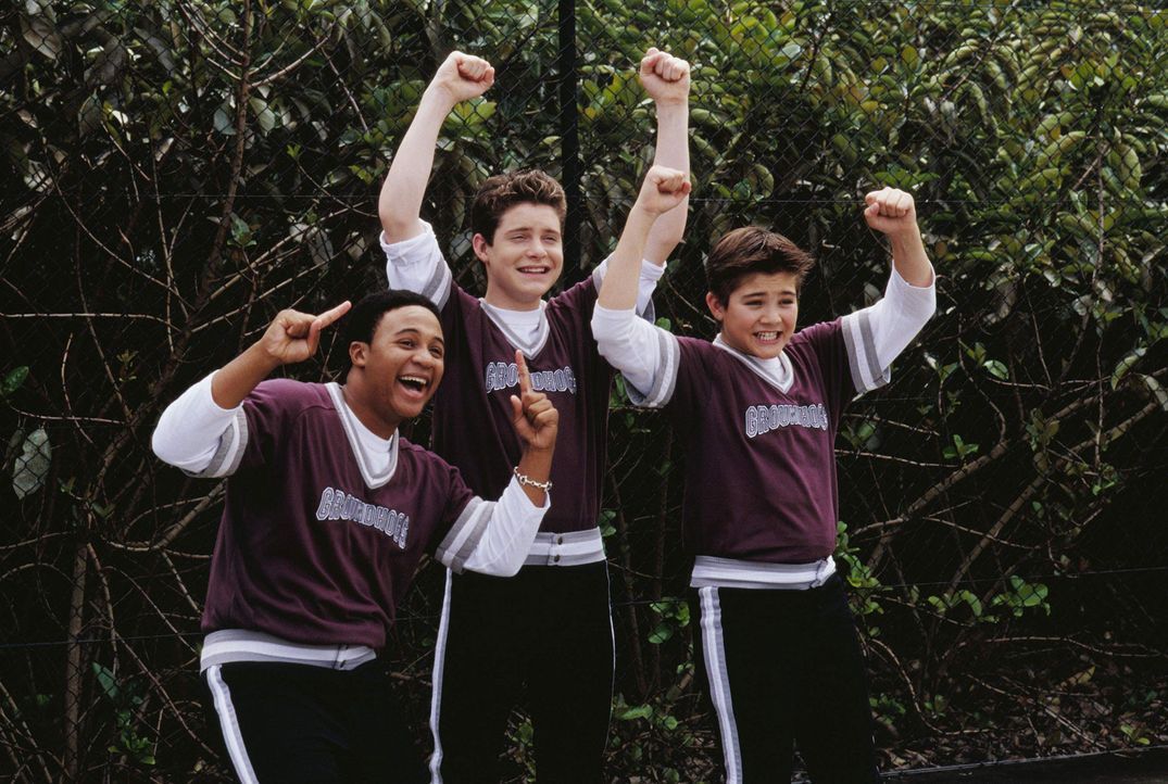 Dream-Team: (v.l.n.r.) Frankie (Orlando Brown), Eddie (Taylor Ball) und D. B. (Reiley McClendon) ... - Bildquelle: The Disney Channel