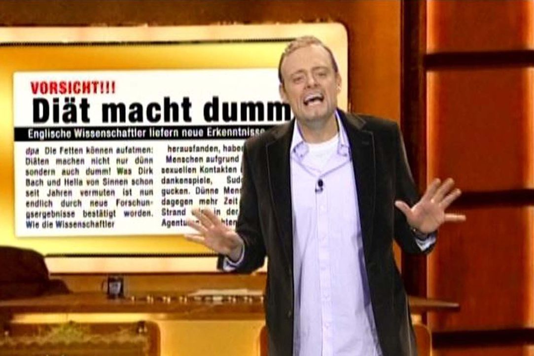 Switch reloaded: Diäten machen dumm ... - Bildquelle: Kai Schulz ProSieben