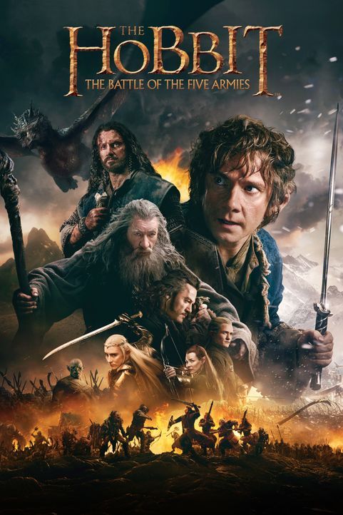 Der Hobbit: Die Schlacht der fünf Heere - Artwork - Bildquelle: 2014 Warner Bros. Entertainment Inc. and Metro-Goldwyn-Mayer Pictures Inc.