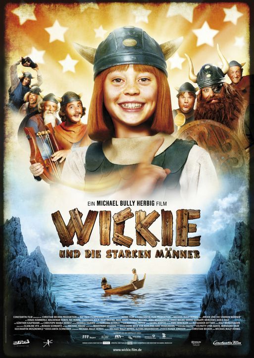 Wickie (Jonas Hämmerle) und die starken Männer - Plakatmotiv ... - Bildquelle: 2009 Constantin Film Verleih GmbH