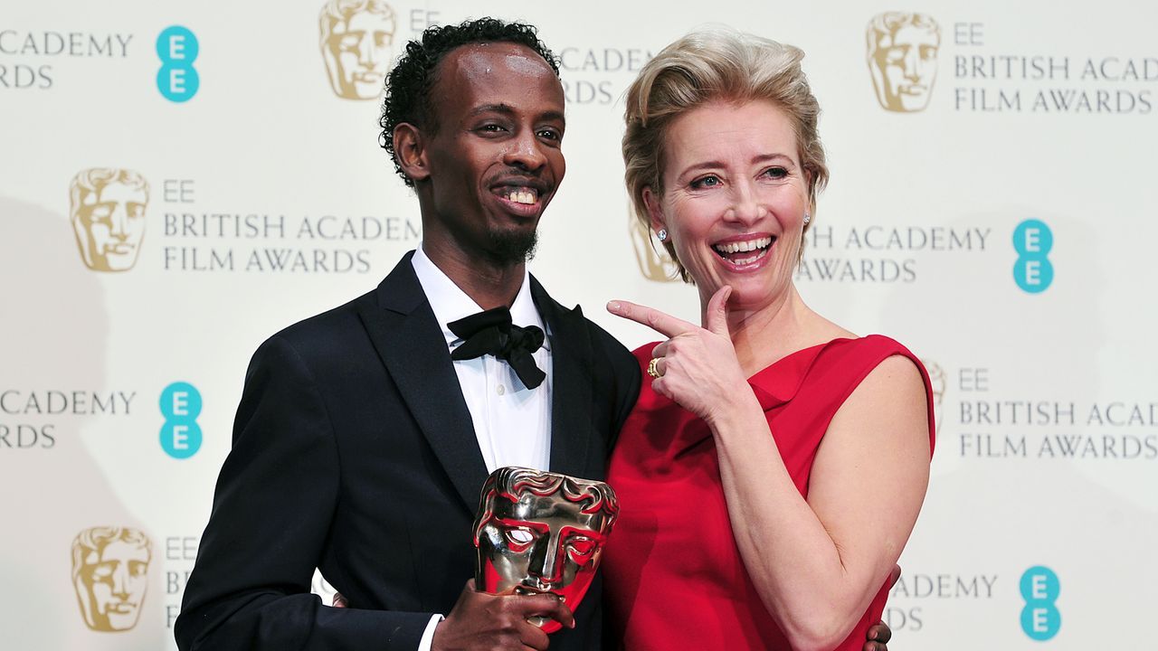BAFTA-Barkhad-Abdi-Emma-Thompson-14-02-16-AFP - Bildquelle: AFP