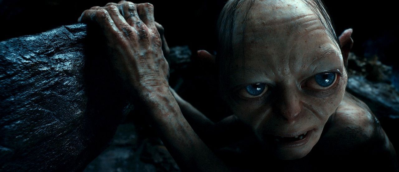 Bilbo trifft bei seiner Reise auf das unbekannte Wesen Gollum (Bild) und ahnt noch nicht, welchen Einfluss die Seele mit den multiplen Persönlichkei... - Bildquelle: 2012 METRO-GOLDWYN-MAYER PICTURES INC. AND WARNER BROS.ENTERTAINMENT INC. ALL RIGHTS RESERVED.