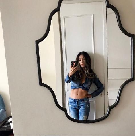 Foto: instagramEs ist Verona Pooth! Die Werbeikone zeigt noch immer gern was...