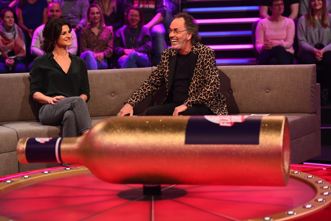 Marlene Lufen (l.); Hugo Egon Balder (r.) - Bildquelle: Willi Weber SAT.1