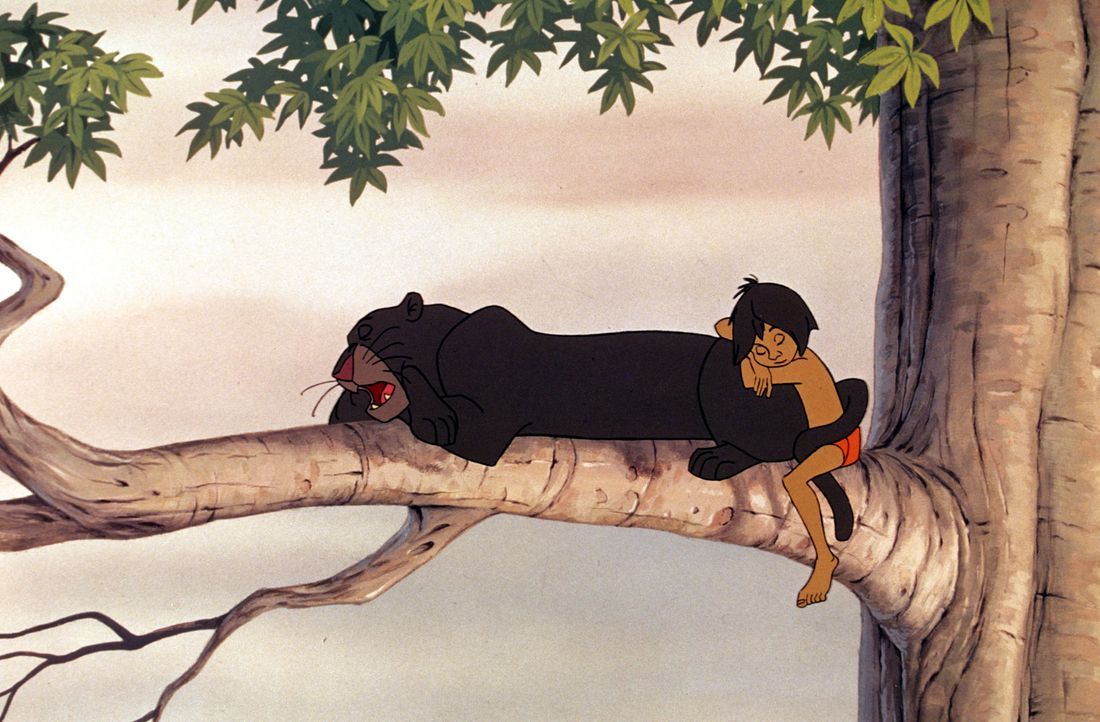 In dem Panther Baghira findet Mogli einen treuen Freund ... - Bildquelle: Disney Enterprises, Inc.  All rights reserved