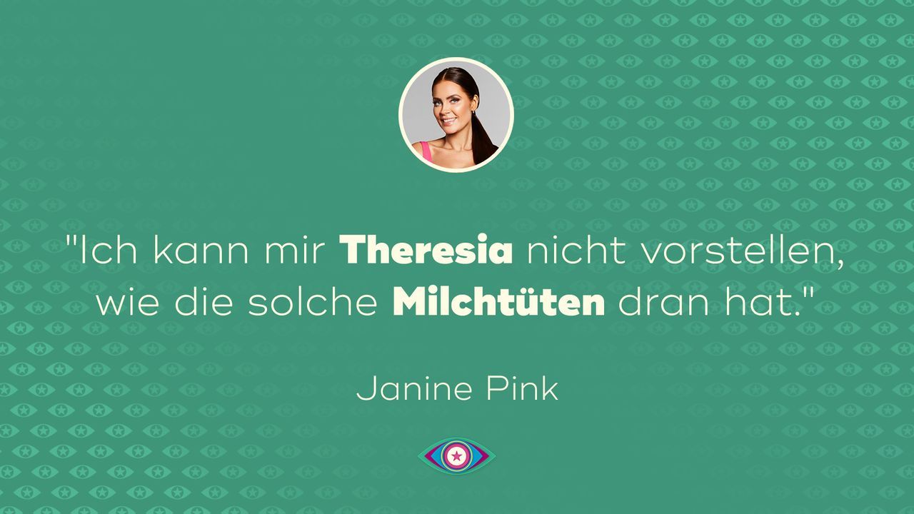 "Promi Big Brother" 2019: Janine Milchtüten Tag 11 - Bildquelle: SAT.1