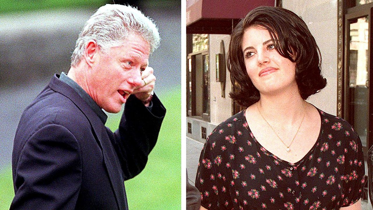 Promi-Skandale-Bill-Clinton_Monica-Lewinsky-1998-8-14-AFP - Bildquelle: AFP