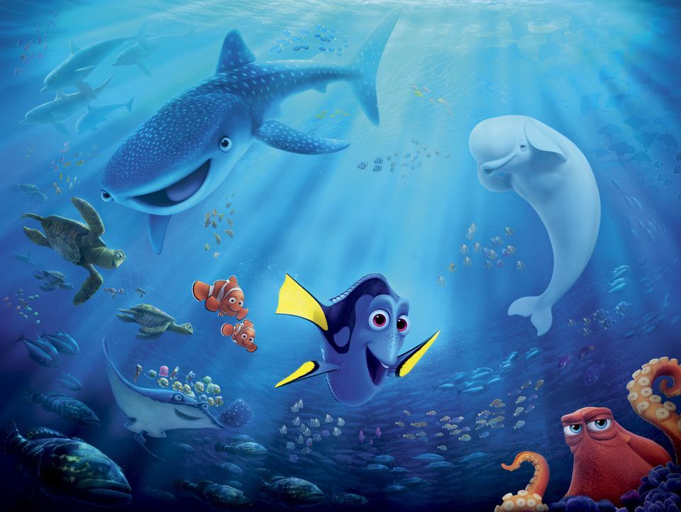 Findet Dorie - Artwork - Bildquelle: Disney/Pixar