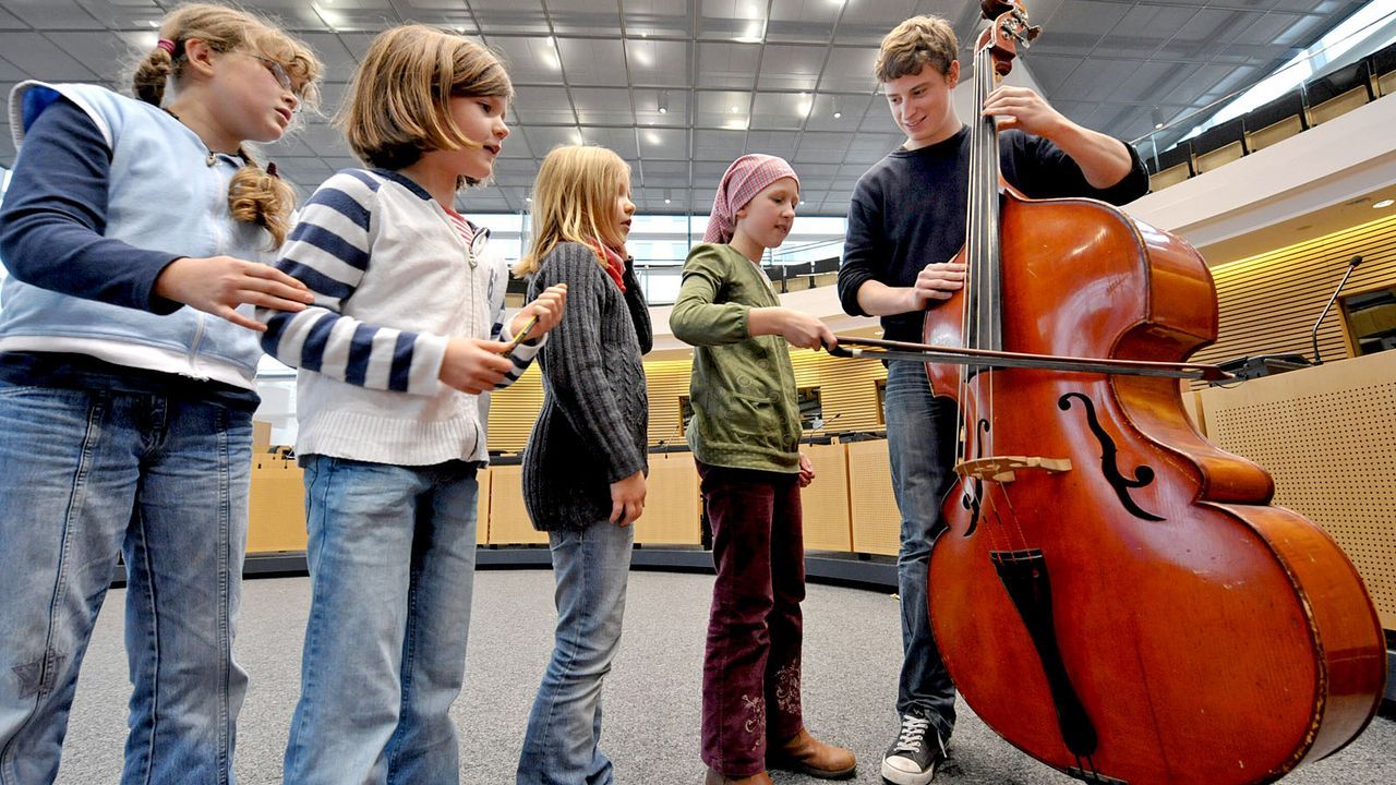 Musikalische Kinderuniversität  - Bildquelle: dpa