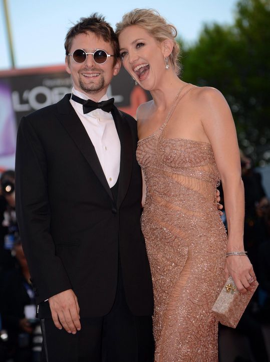 Kate Hudson und Matthew Bellamy - Bildquelle: +++(c) dpa - Bildfunk+++ Verwendung nur in Deutschland