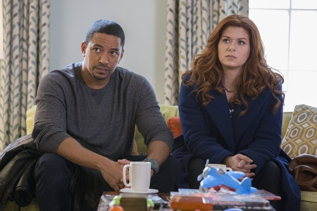 Während Billy (Laz Alonso, l.) und Meredith an ihrer Beziehung schustern, geht Laura (Debra Messing, r.) in ihren Ermittlungen einer "Männerrechtsgr... - Bildquelle: 2015 Warner Bros. Entertainment, Inc.