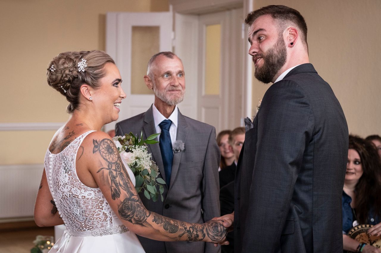 Hochzeit Auf Den Ersten Blick Jessica Und Marc