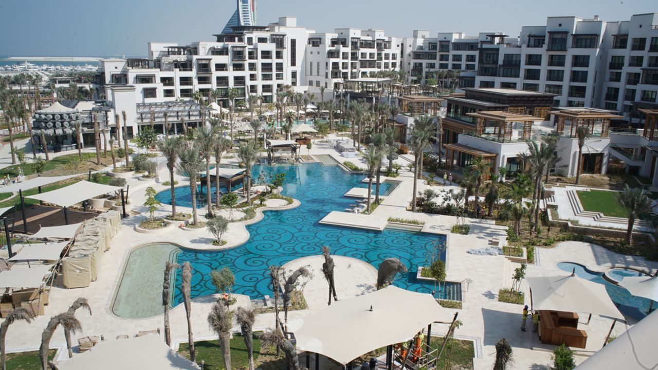 In Dubai entsteht ein neues Mega-Hotel: Das Jumeirah Hotel "Al Naseem" soll 450 Zimmer auf 5 Sterne Niveau bieten. - Bildquelle: SAT.1