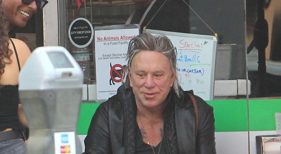Mickey Rourke Der Schauspieler Ist Kaum Wiederzuerkennen