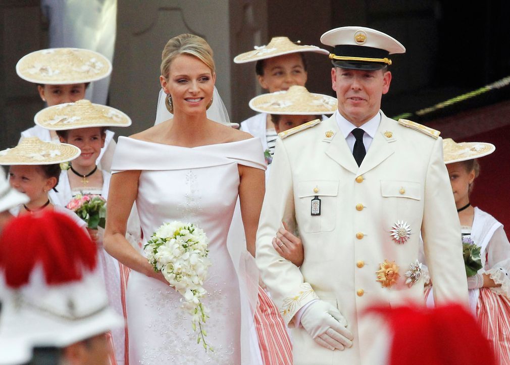 Hochzeit-Prinz-Albert-II-von-Monaco-Prinzessin-Charlene-11-07-02-1-AFP - Bildquelle: AFP