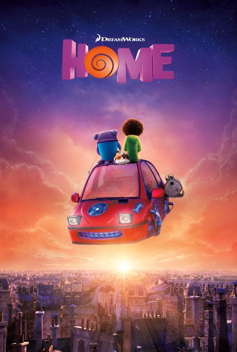 Home - Ein smektakulärer Trip - Plakatmotiv - Bildquelle: 2015 DreamWorks Animation, L.L.C.  All rights reserved.