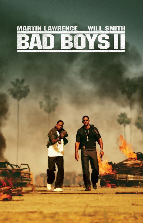 Bad Boys ll: Die beiden Drogenfahnder Mike Lowrey (Will Smith, r.) und Marcus Burnett (Martin Lawrence, l.) jagen den kubanischen Ecstasy-Baron Hect... - Bildquelle: 2004 Sony Pictures Television International. All Rights reserved.