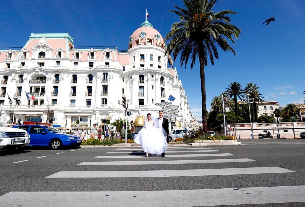 Nizza-Hochzeitspaar-AFP - Bildquelle: AFP Photo