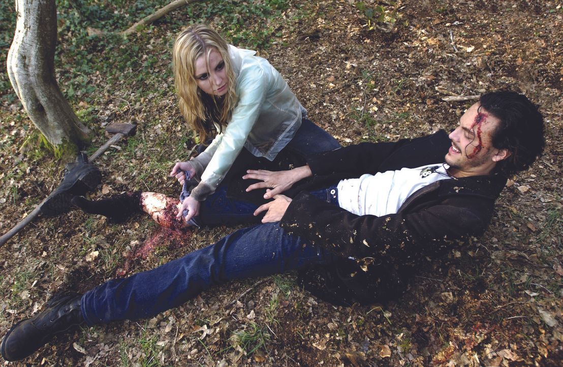 Nach dem Genuss von bewusstseinserweiternden Pilzen geraten Jakes (Jack Huston, r.) und Tara (Lindsey Haun, l.) in einen Strudel aus Gewalt. Doch wa...