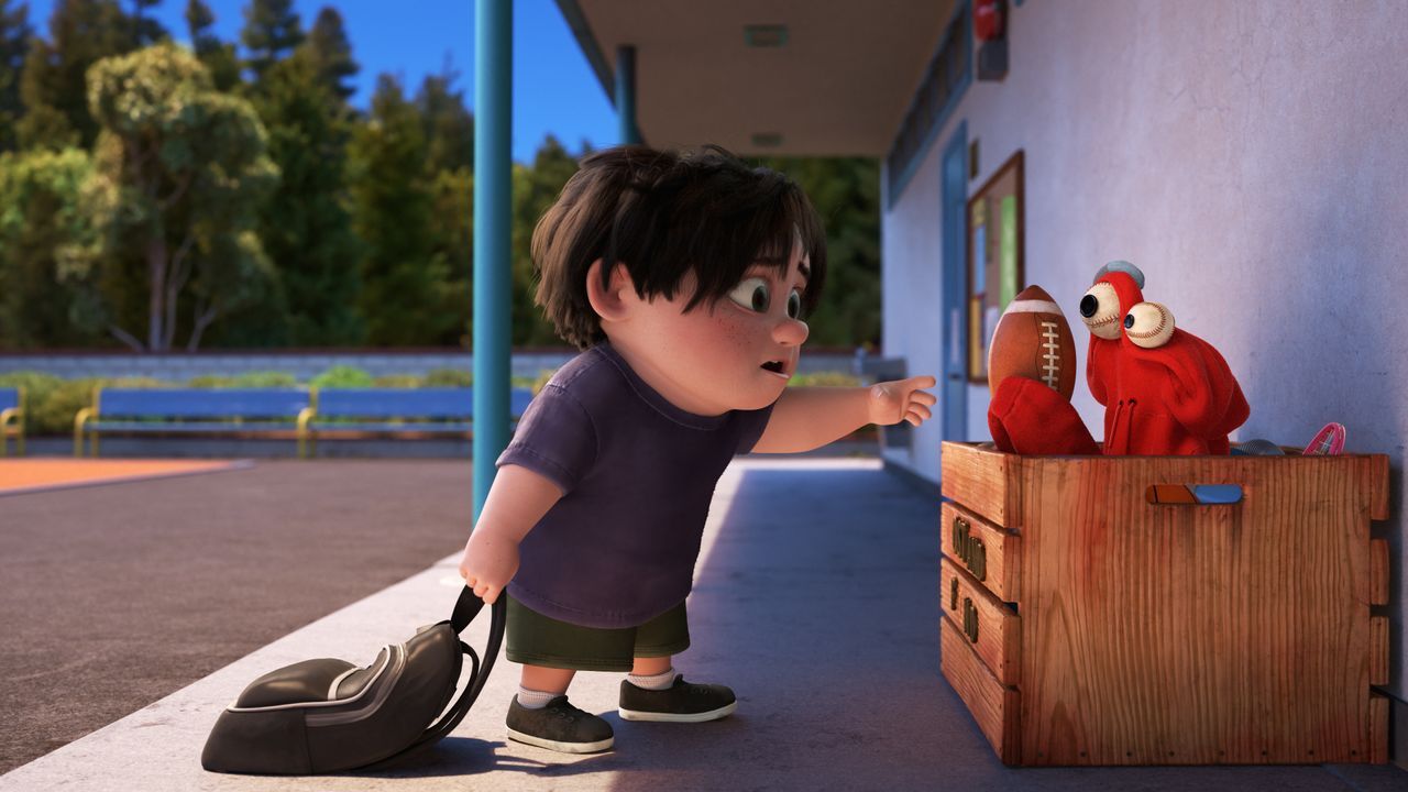 J.J. (l.); Lou (r.) - Bildquelle: 2017 Disney Pixar. All Rights Reserved.