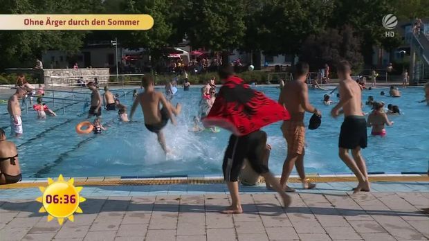 Frühstücksfernsehen Video Ohne Ärger Durch Den Sommer Sat 1