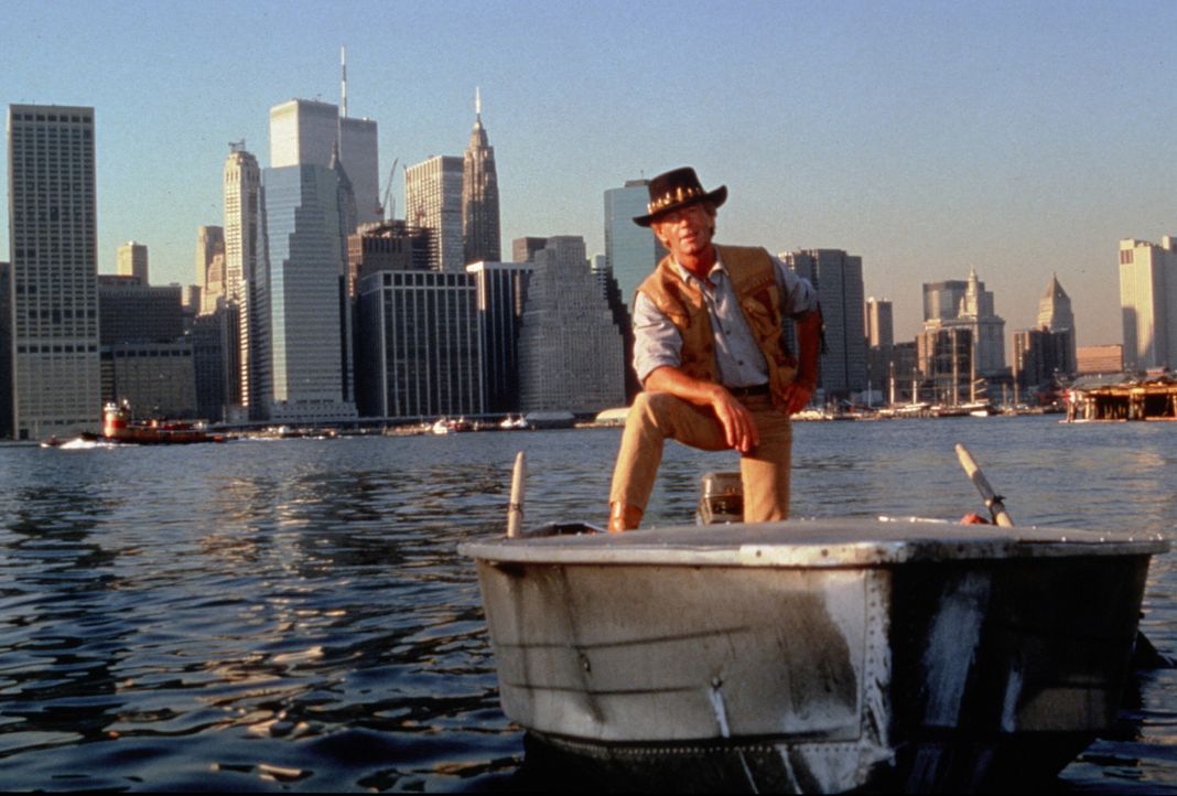 Der australische Naturbursche Mick Dundee (Paul Hogan) hat sich auch in New York seine unverwechselbare Art bewahrt ... - Bildquelle: Paramount Pictures