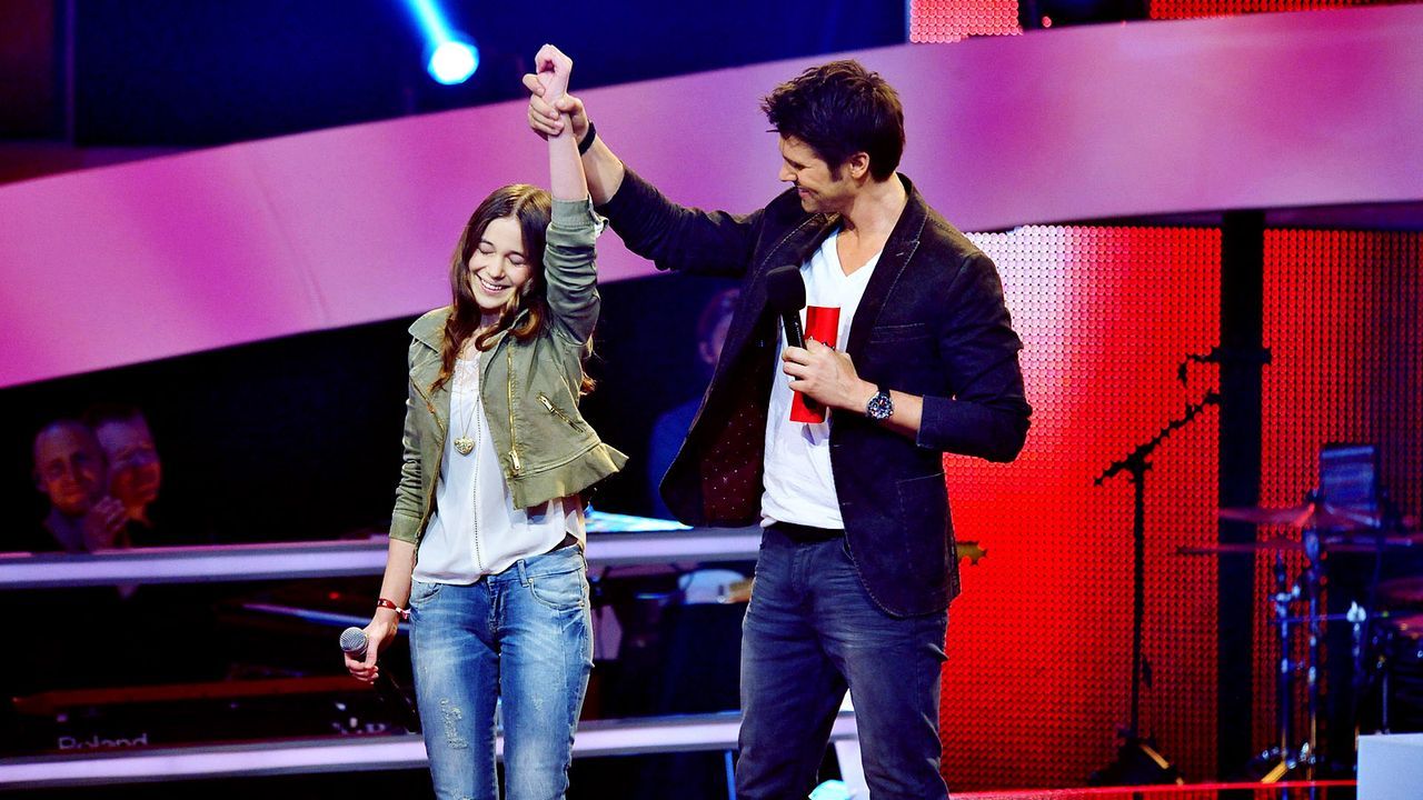 The-Voice-Kids-Stf02-Epi05-Hanna-6-SAT1-Andre-Kowalski - Bildquelle: SAT.1/Andre Kowalski