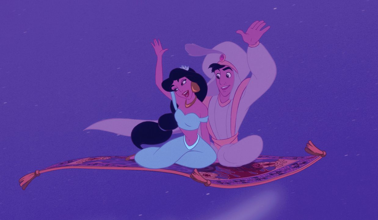 Jasmin (l.); Aladdin (r.) - Bildquelle: The Walt Disney Company