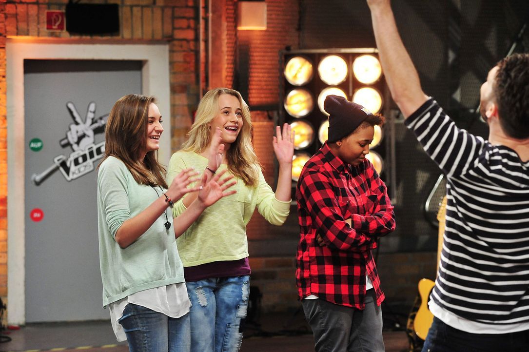 The-Voice-Kids-Stf02-Epi07-Jamica-Nadine-Sarah-4-SAT1-Andre-Kowalski - Bildquelle: SAT.1/Andre Kowalski