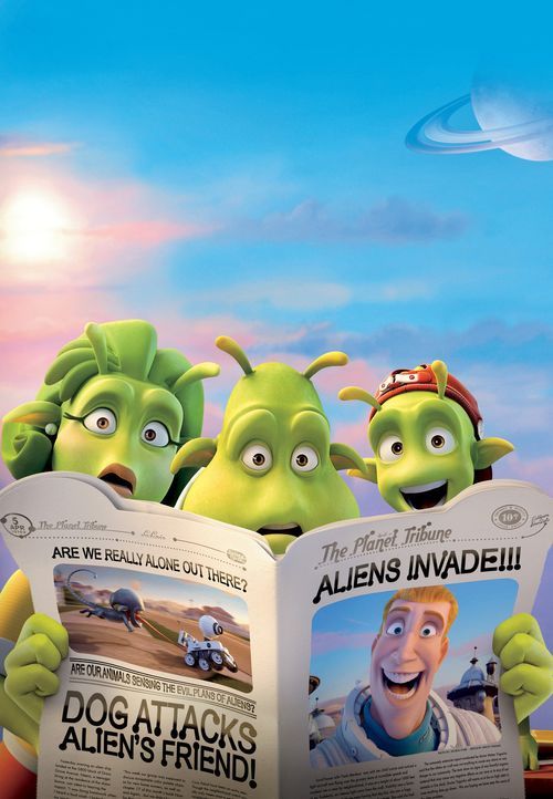 Planet 51! Etwas seltsames landet auf ihrem Planeten? Wir! - Bildquelle: 2009 Columbia TriStar Marketing Group, Inc.  All Rights Reserved.