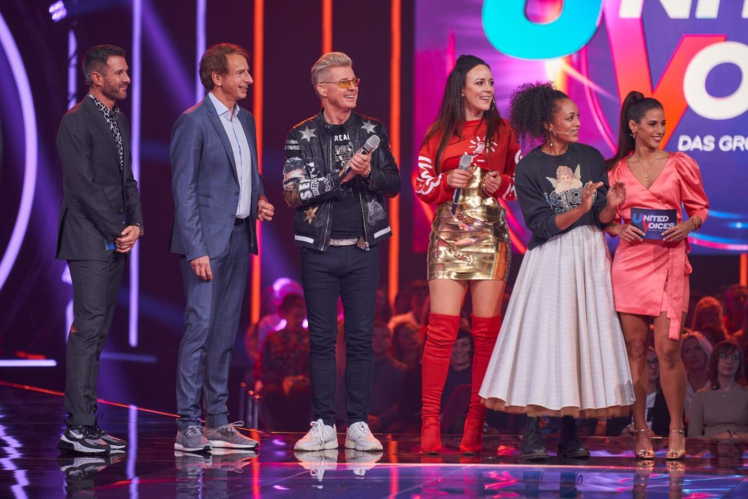 (v.l.n.r.) Jochen Schropp; Ingolf Lück; Markus; Jasmin Wagner; Milka Loff Fernandes; Sarah Lombardi - Bildquelle: Frank Dicks SAT.1 / Frank Dicks