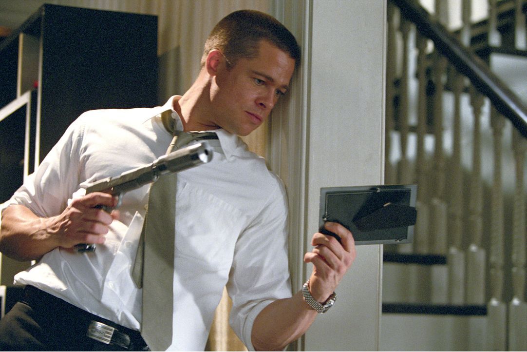 John Smith (Brad Pitt) - Bildquelle: Stephen Vaughn TM and © 2005 by Regency Entertainment (USA), Inc. and Monarchy Enterprises S.a.r.l. Not for sale or duplication. / Stephen Vaughn