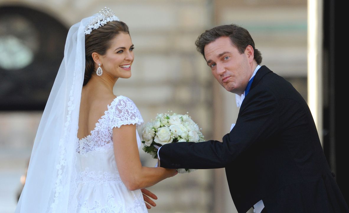 Die Heirat von Prinzessin Madeleine von Schweden und Chris O'Neill - Bildquelle: +++(c) dpa - Bildfunk+++Verwendung weltweit