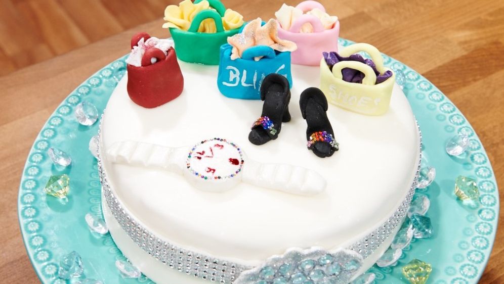 Rezept Fondanttorte Shopaholic Das Grosse Backen